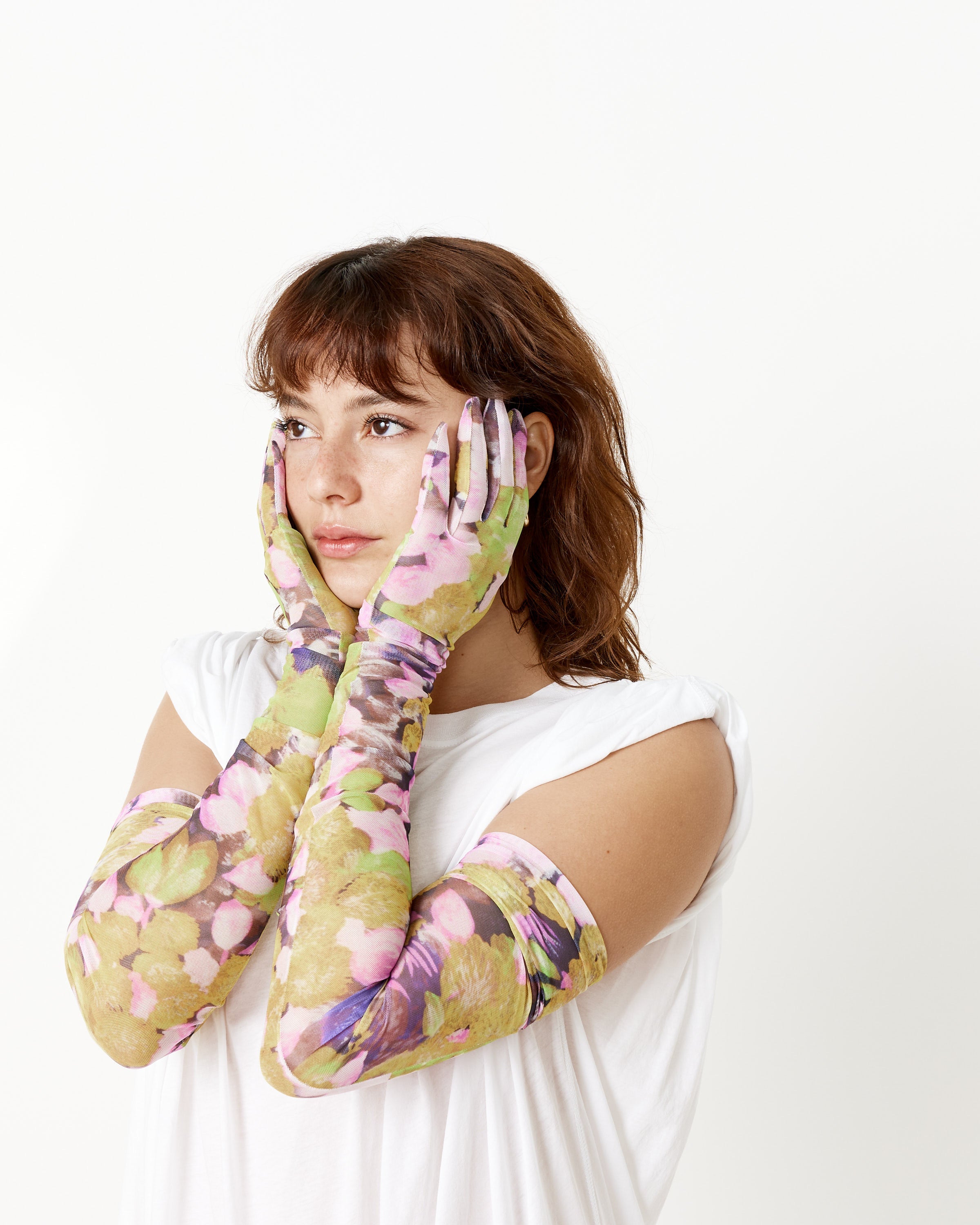 Floral Gloves