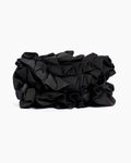 Ruffled Bag in Black