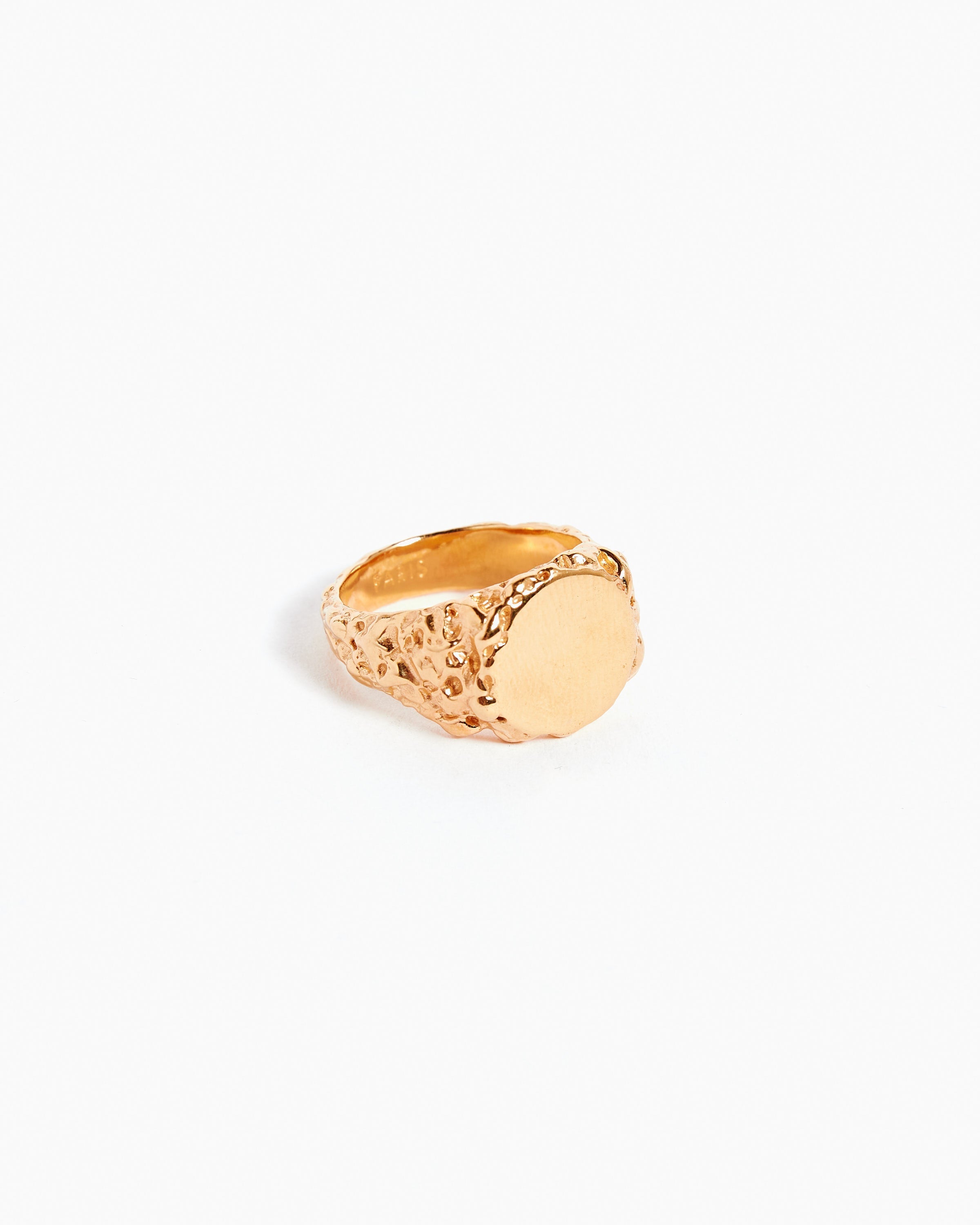 Roca Signet in 18K Gold Plated