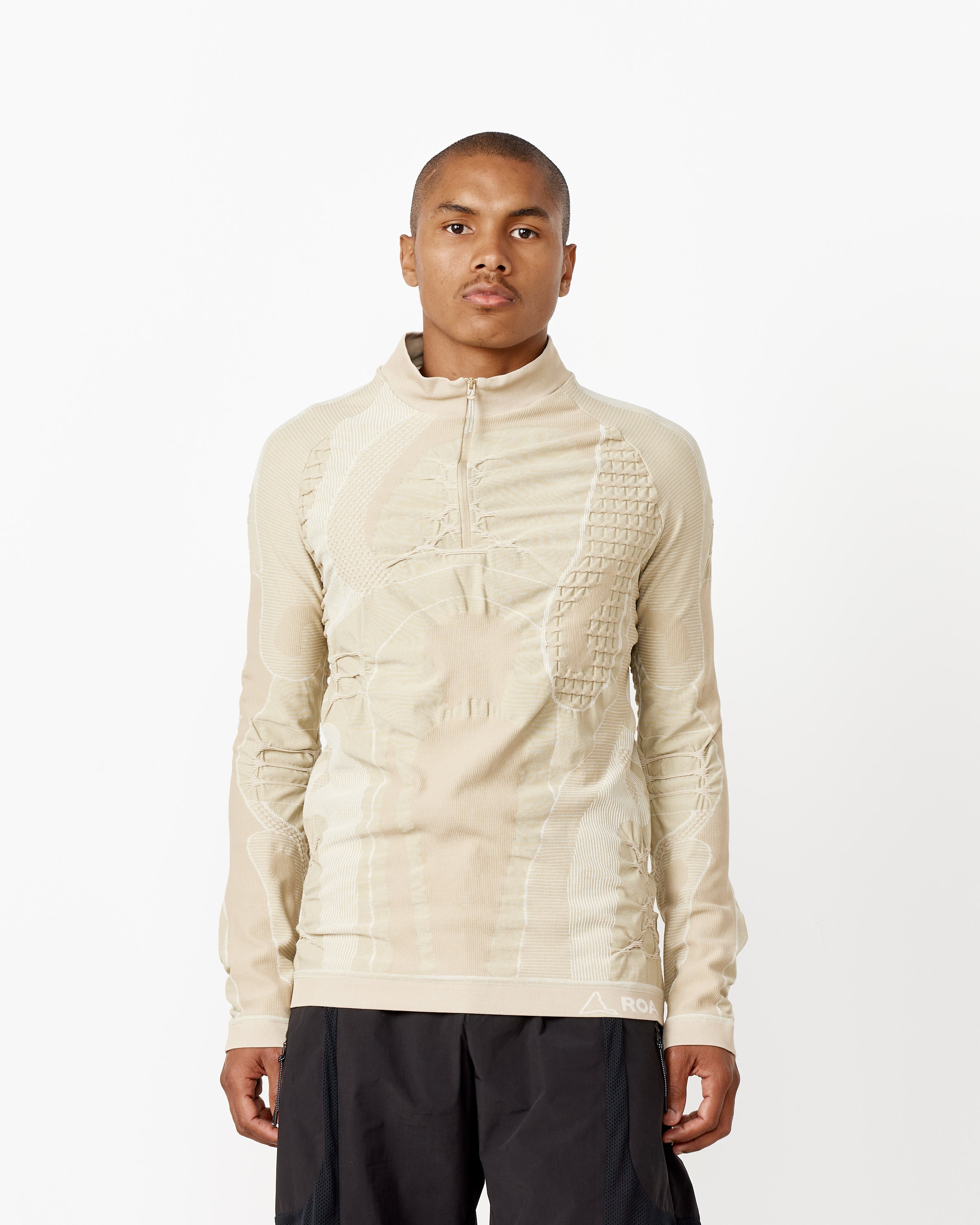 Half Zip 3D Knit