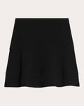 Admiral Crepe Seamed A-Line Mini Skirt