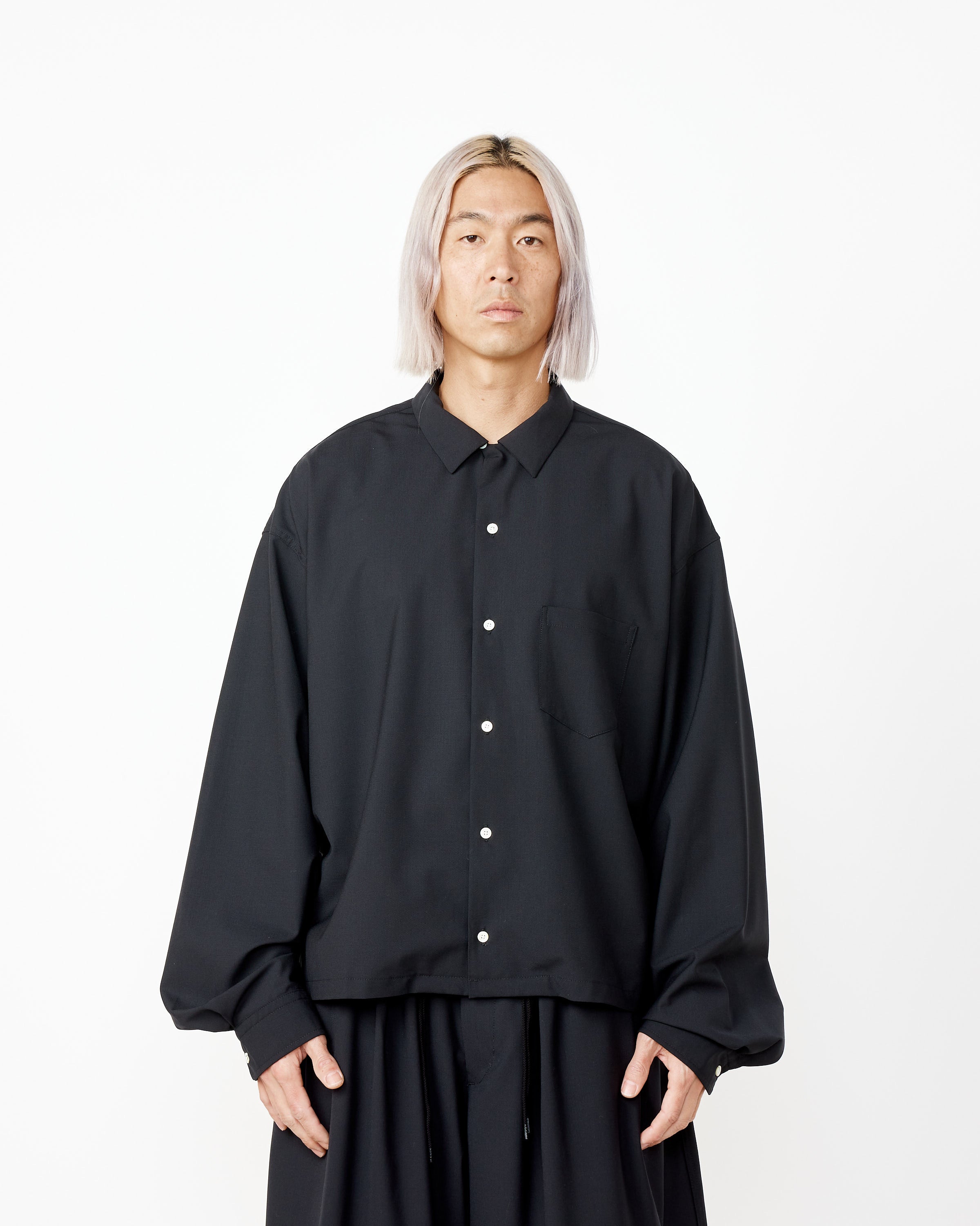 Overshirt in Black