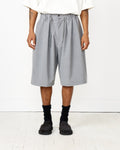 Circular Short Pant in Gray