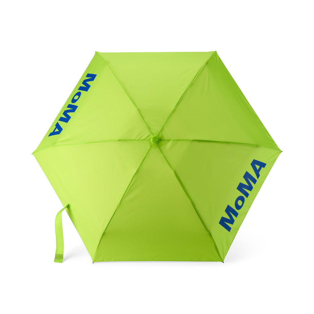 Colorful MoMA Umbrella - Green/ Navy