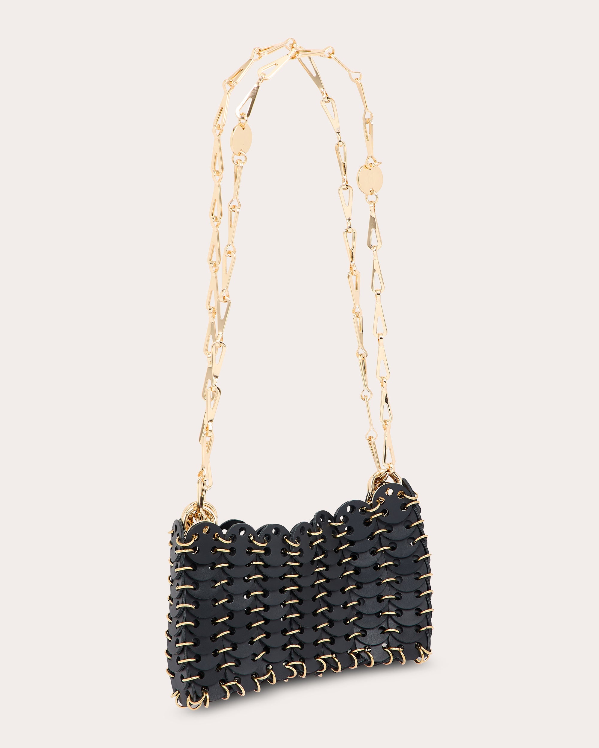 1969 Nano Embellished Leather Shoulder Bag
