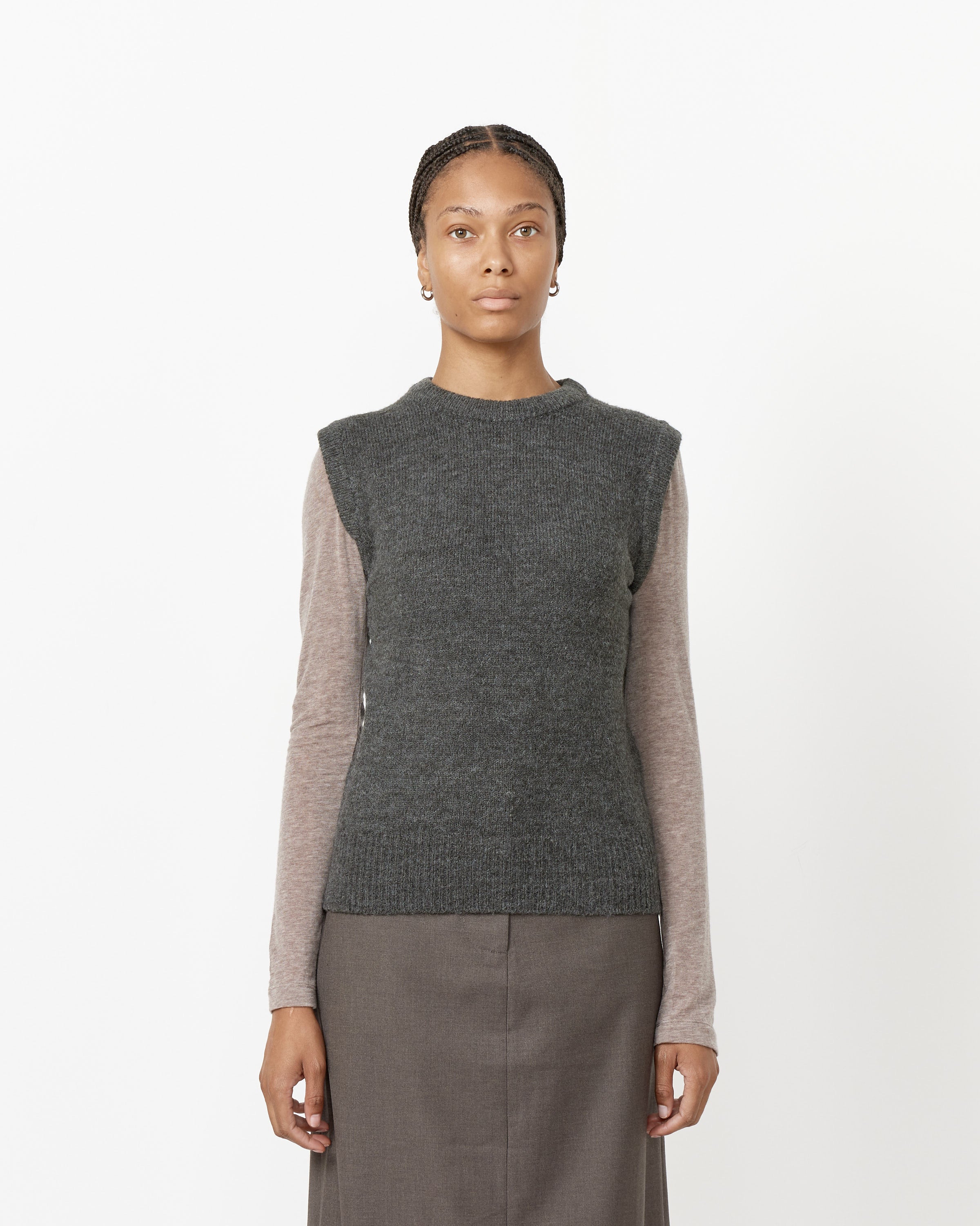 Crew Neck Vest