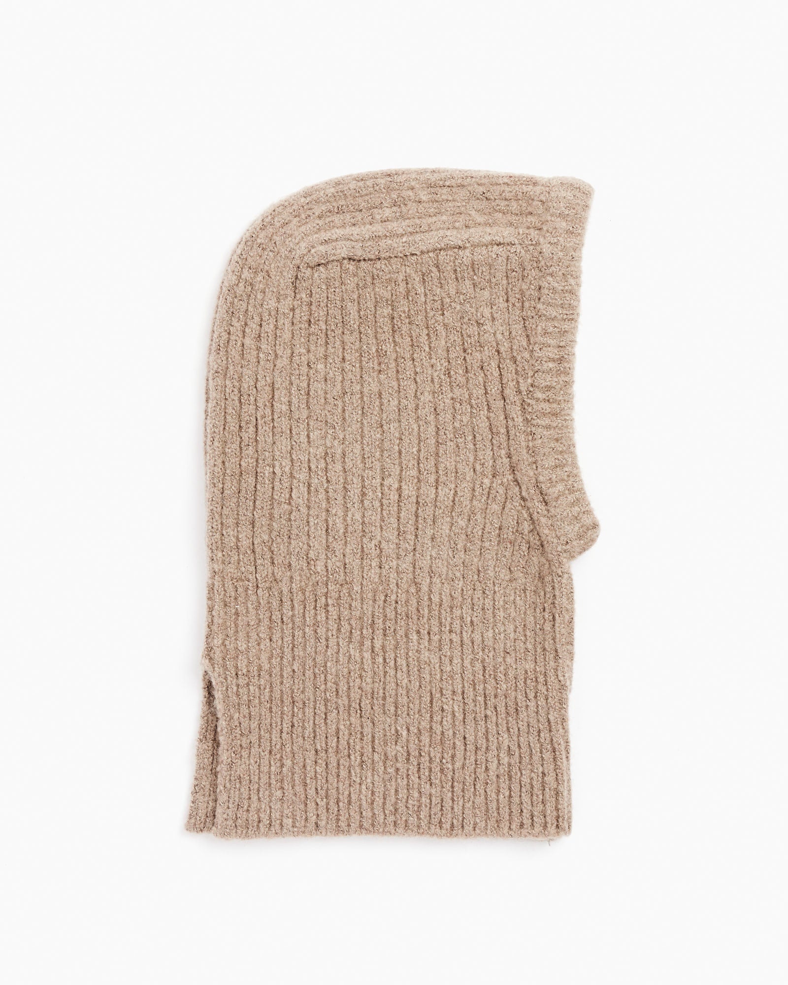 Ribbed Knit Balaclava