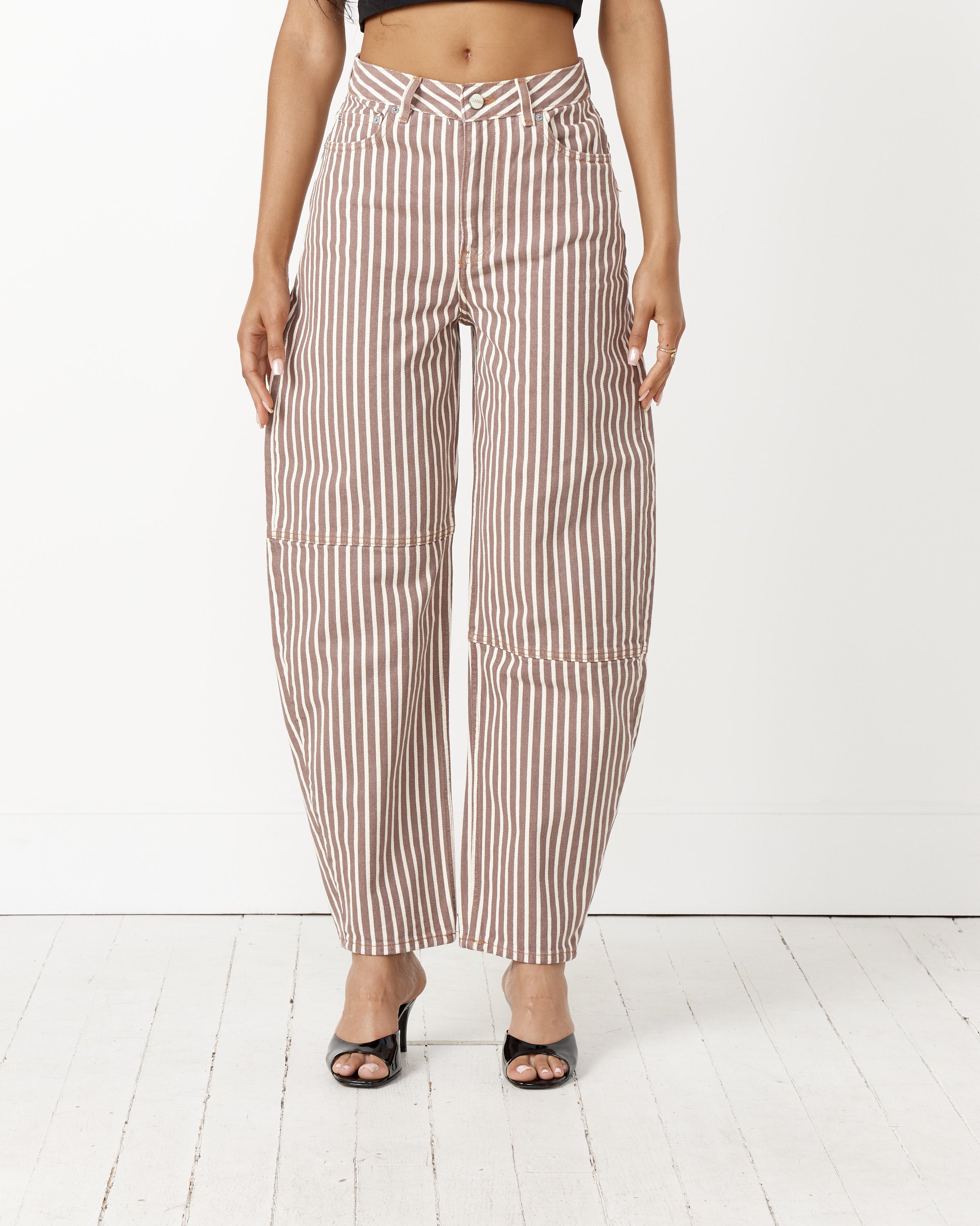 Stripe Denim Stary Jean