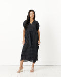 Cherry Plisse Kaftan