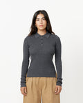 High Gauge Rib Knit Polo
