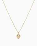 Diamond Bond Lock Necklace