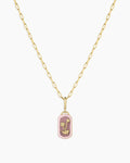 Power Gemstone Parker Charm Necklace Compassion
