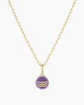 Power Gemstone Parker Charm Necklace Tranquility