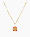 Power Gemstone Parker Charm Necklace Abundance