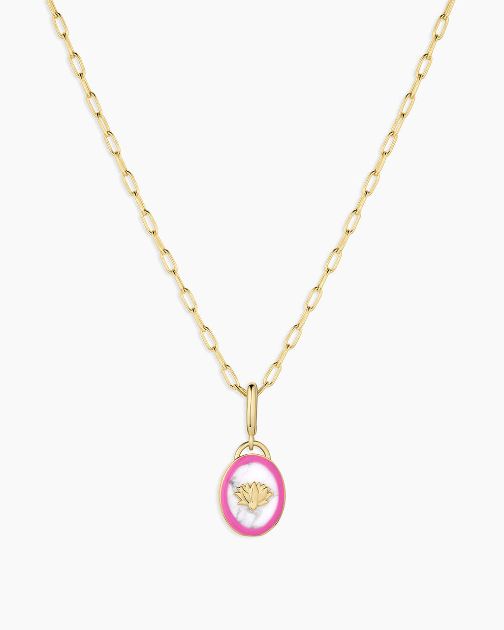 Power Gemstone Parker Charm Necklace Calming