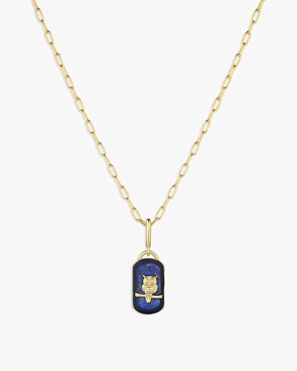 Power Gemstone Parker Charm Necklace Wisdom