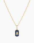 Power Gemstone Parker Charm Necklace Wisdom