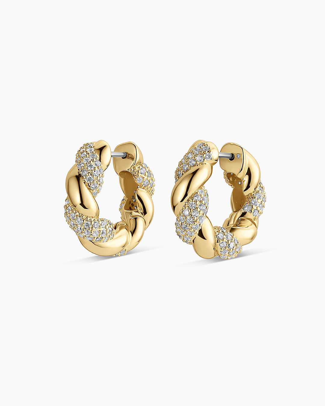 Crew Shimmer Hoops