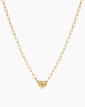 Birthstone Heart Necklace