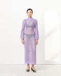 Net Maxi Dress