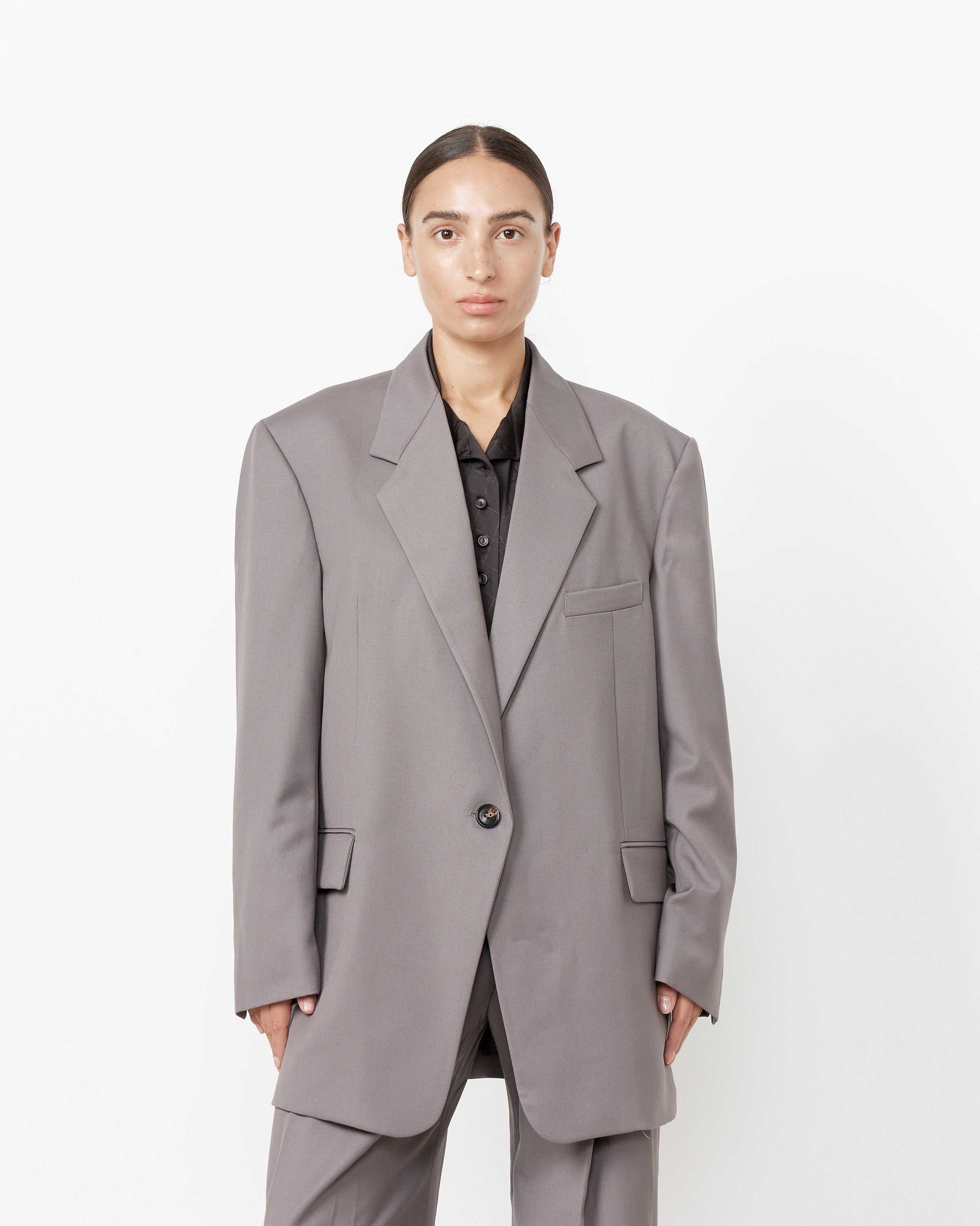 Over Fit Wool Blazer