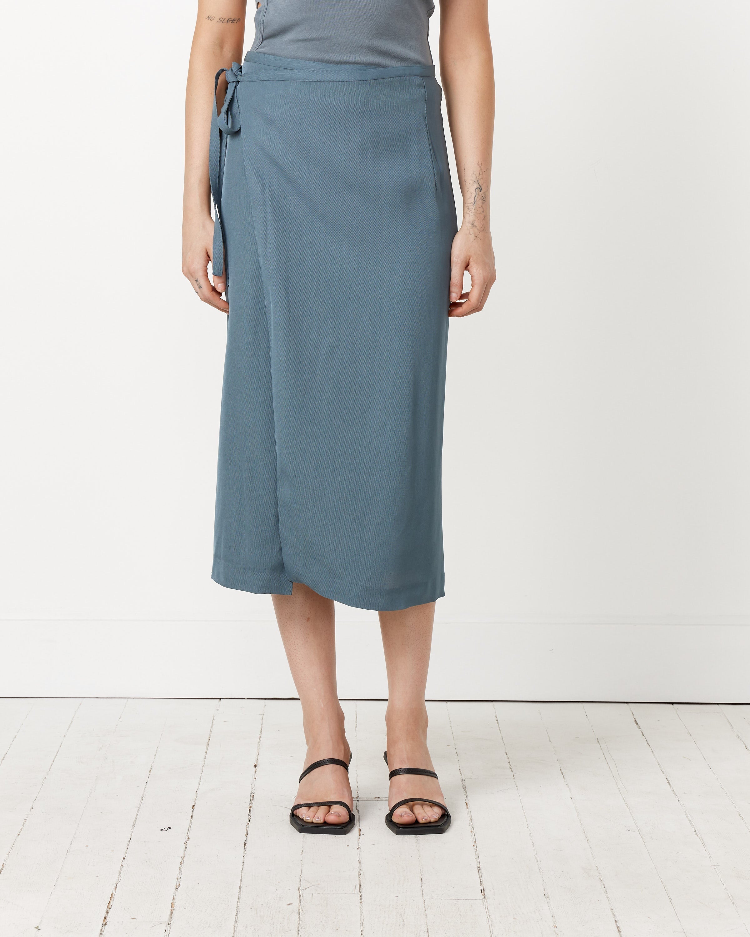 Midi Wrap Skirt