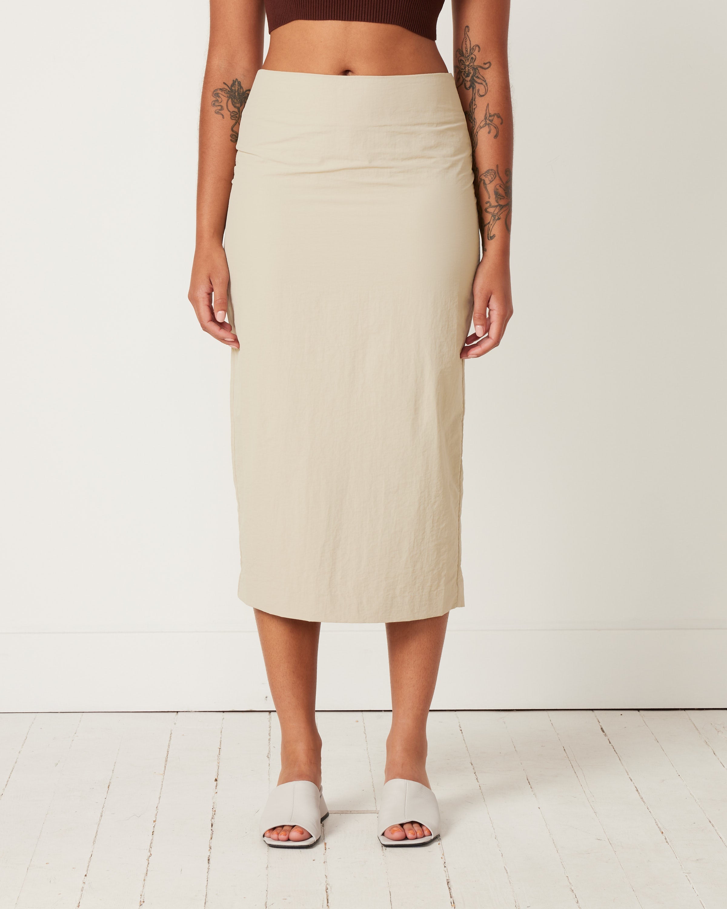 Low Waist Pencil Skirt