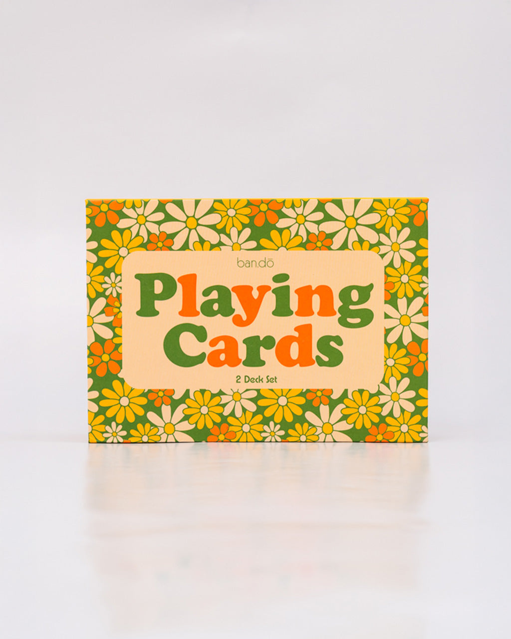 Game Night! Double Deck Playing Cards - Floral