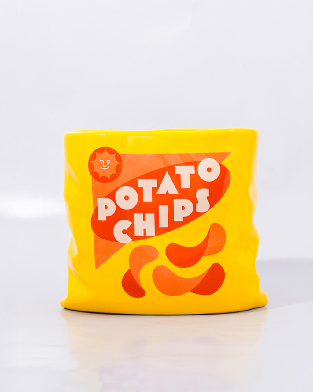Potato Chips Ceramic Vase
