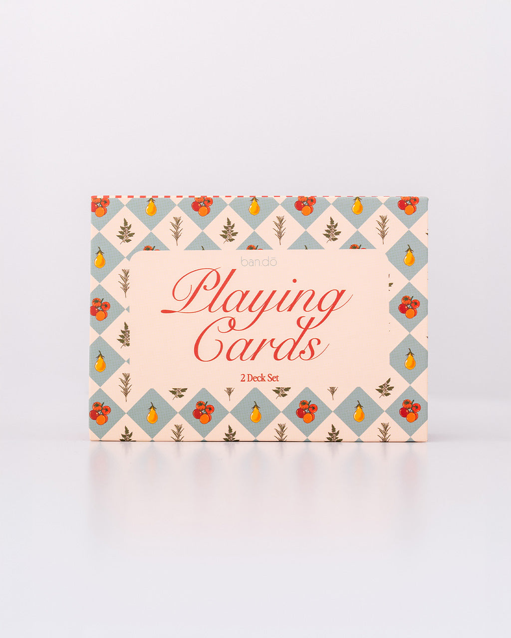 Game Night! Double Deck Playing Cards - Garden