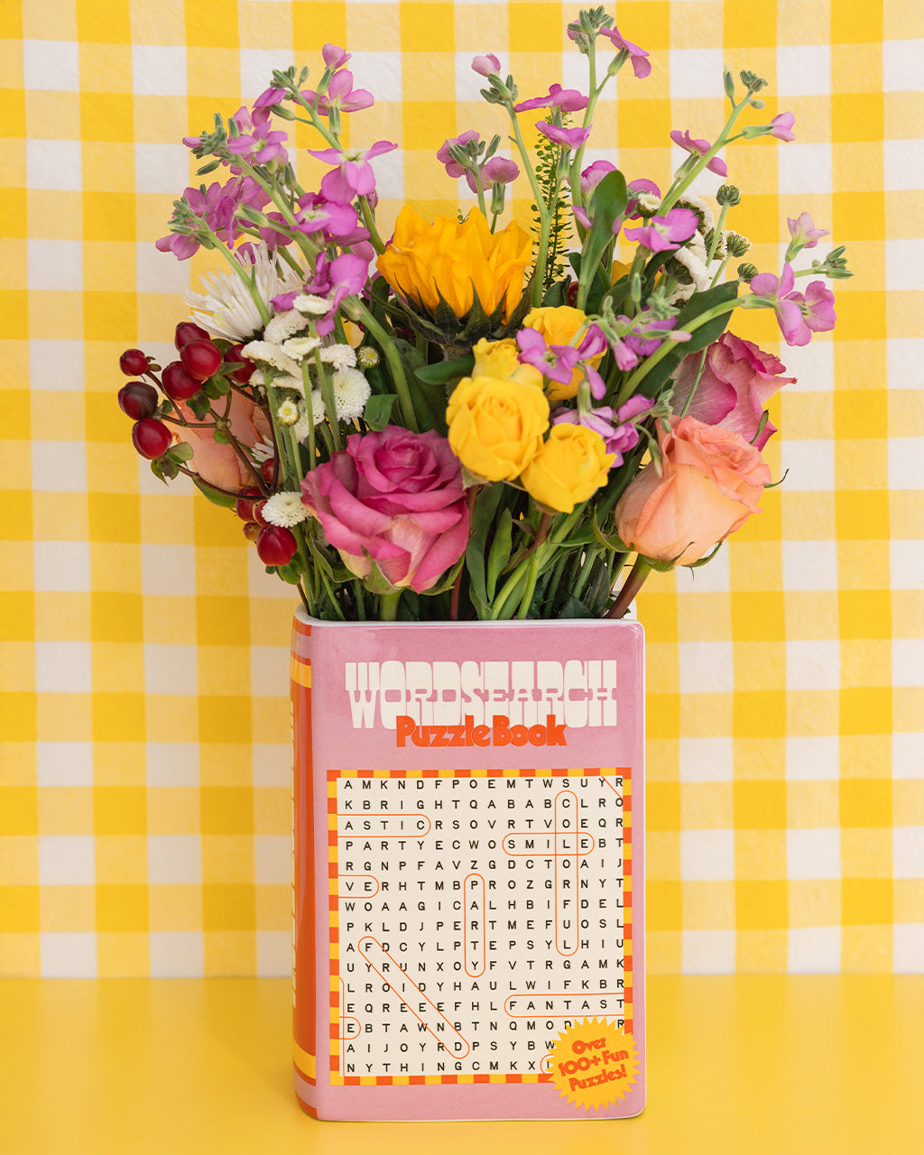 Book Vase - Word Search