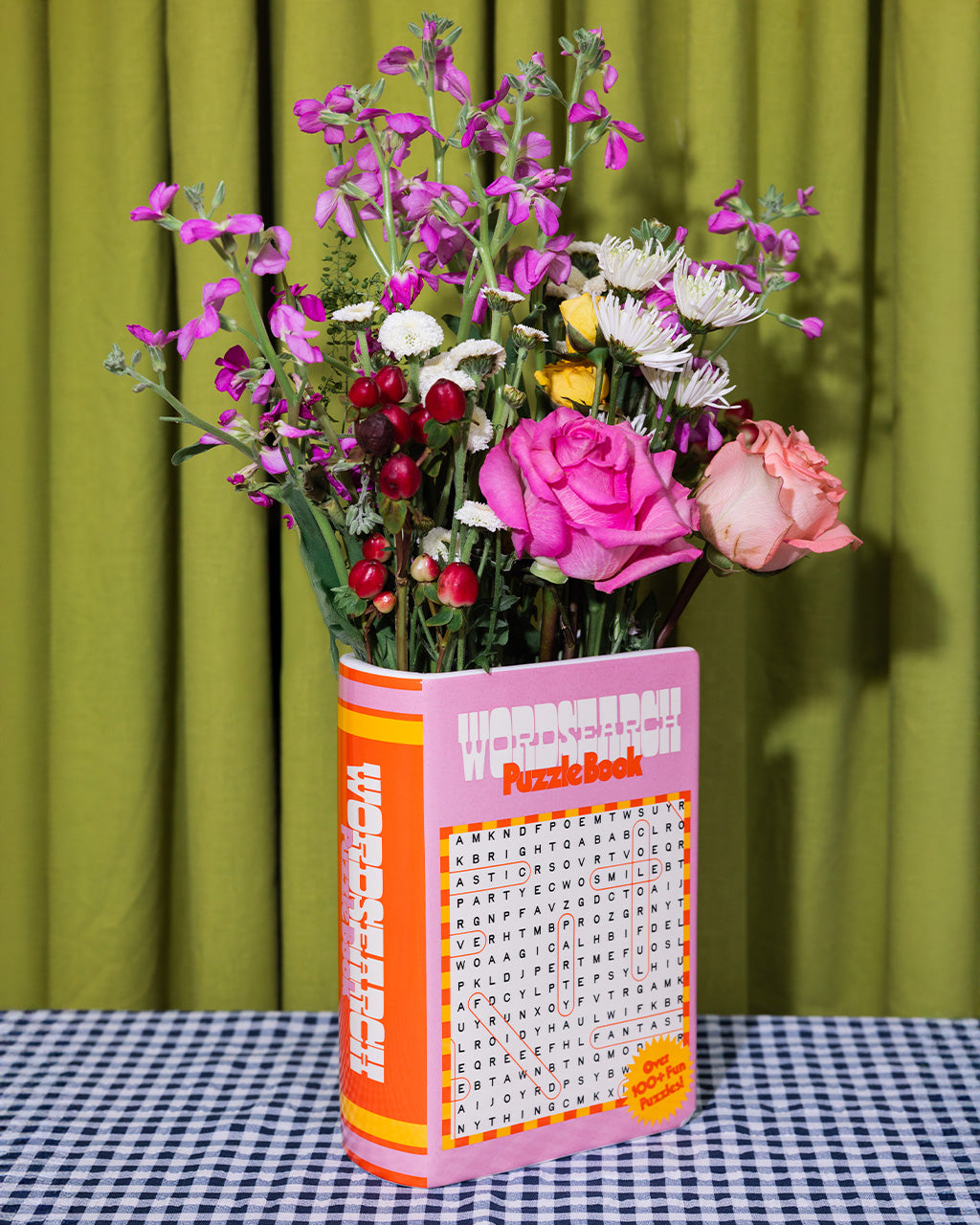 Book Vase - Word Search