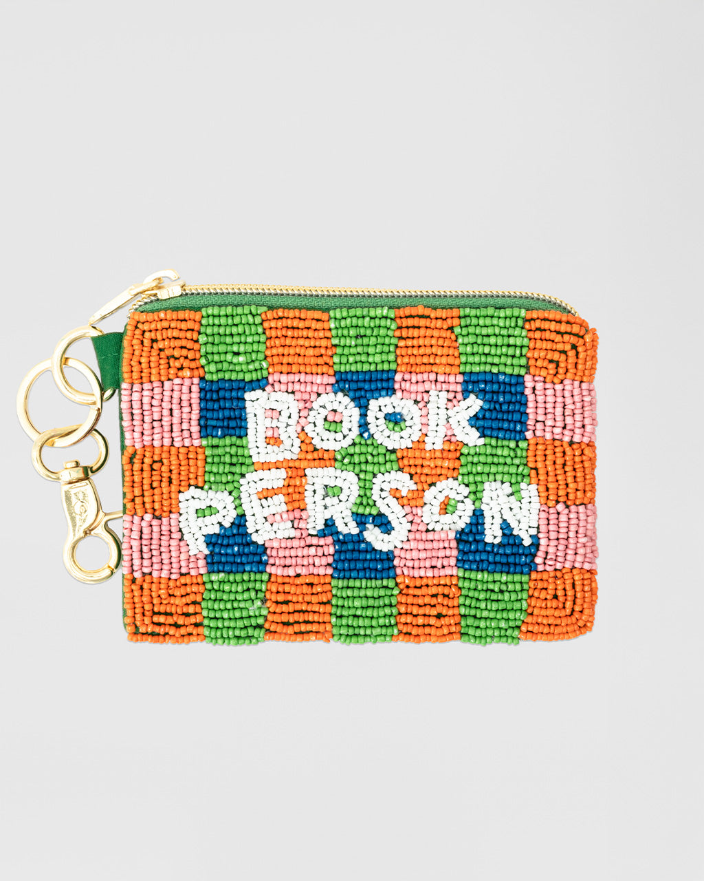 Beaded Pouch - Book Person