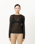 Sheer Pintuck Detail Top