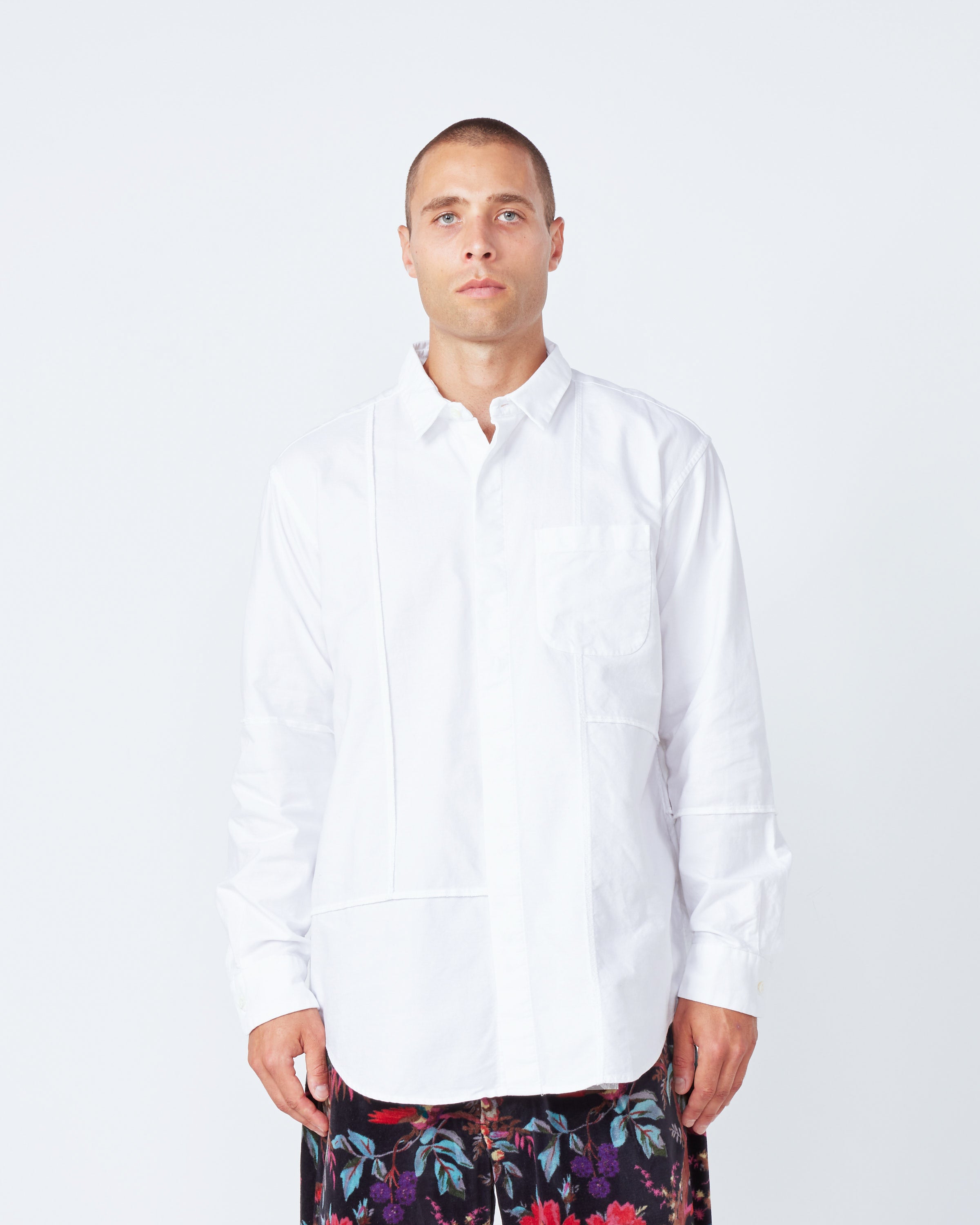 Combo Short Collar Shirt