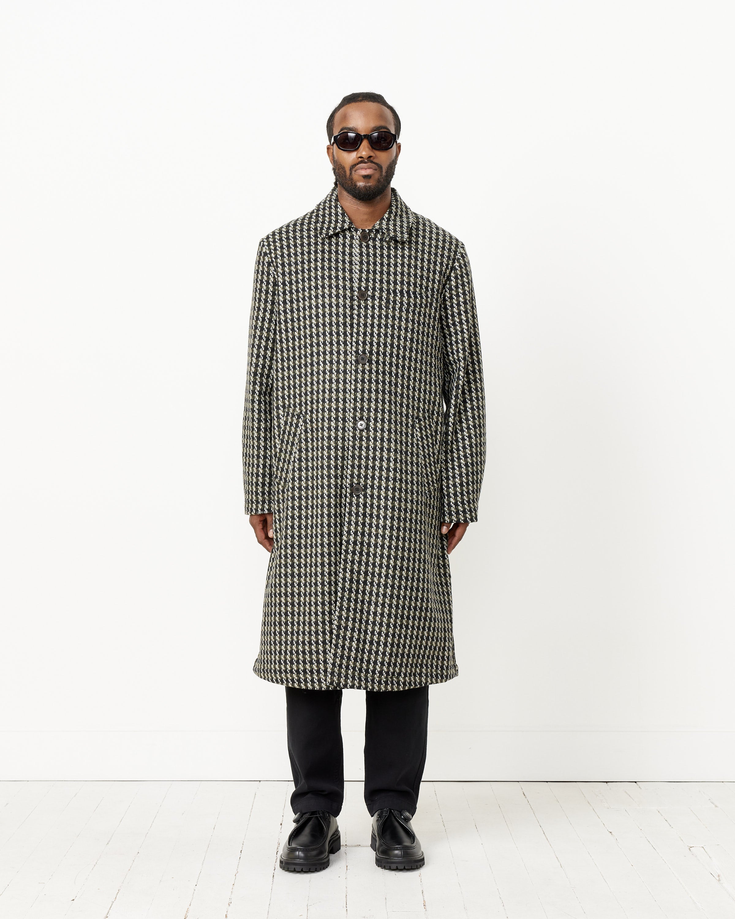 Long Swing Overcoat