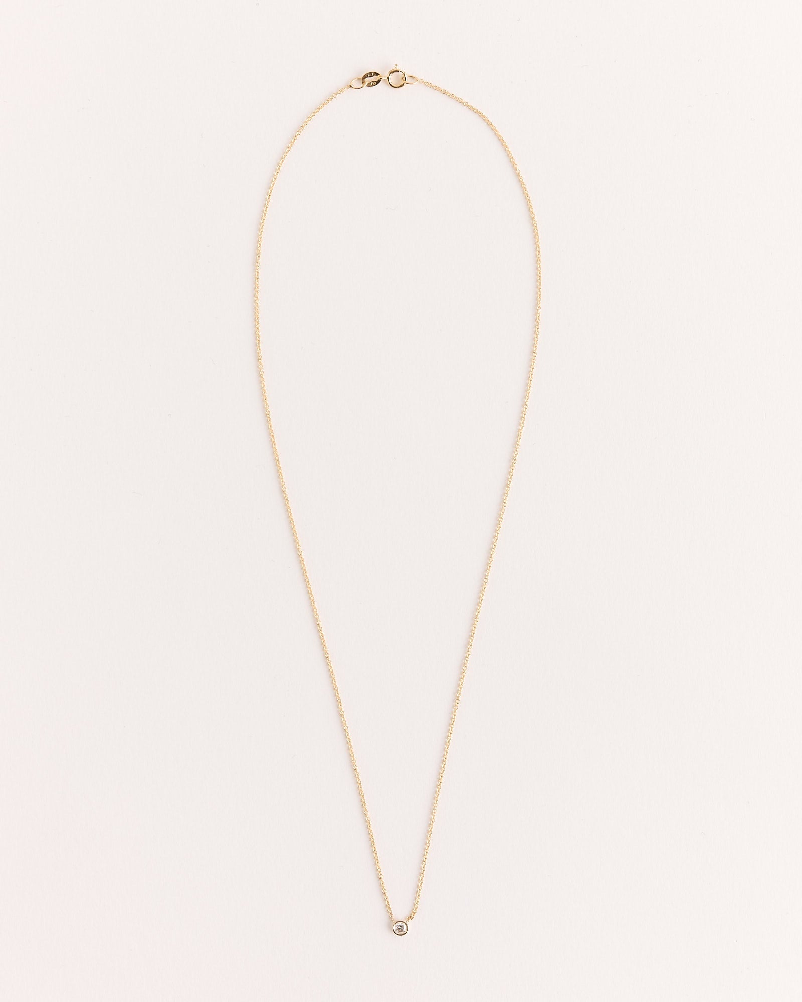 Solitaire Necklace