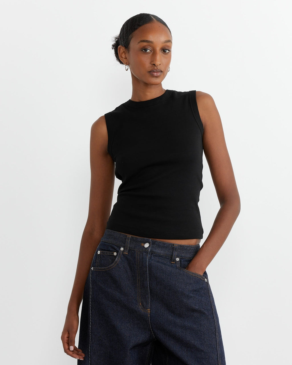 Esme Tank in Black