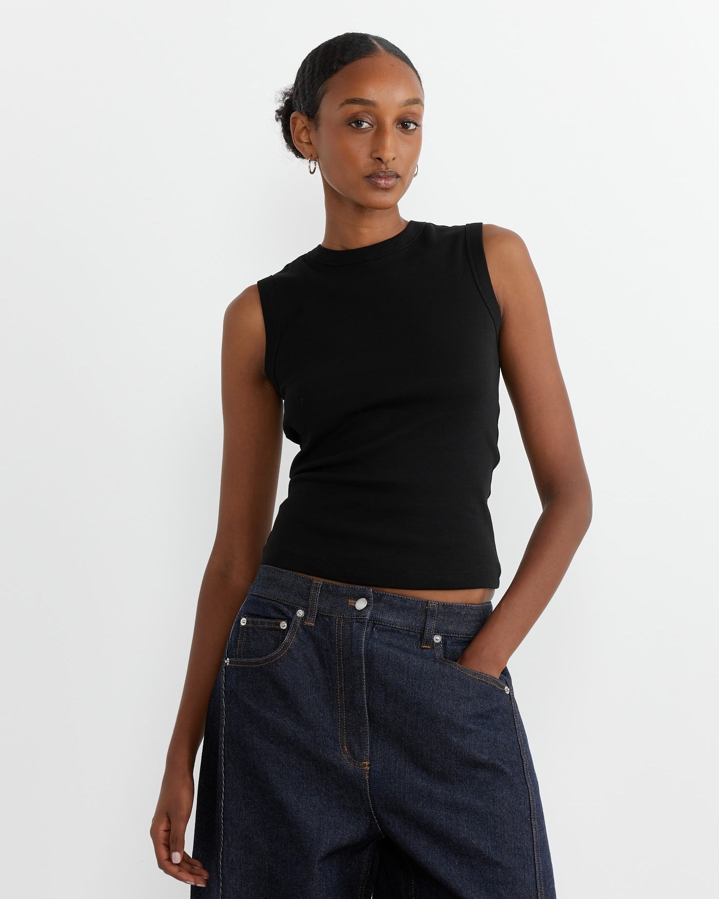 Esme Tank in Black