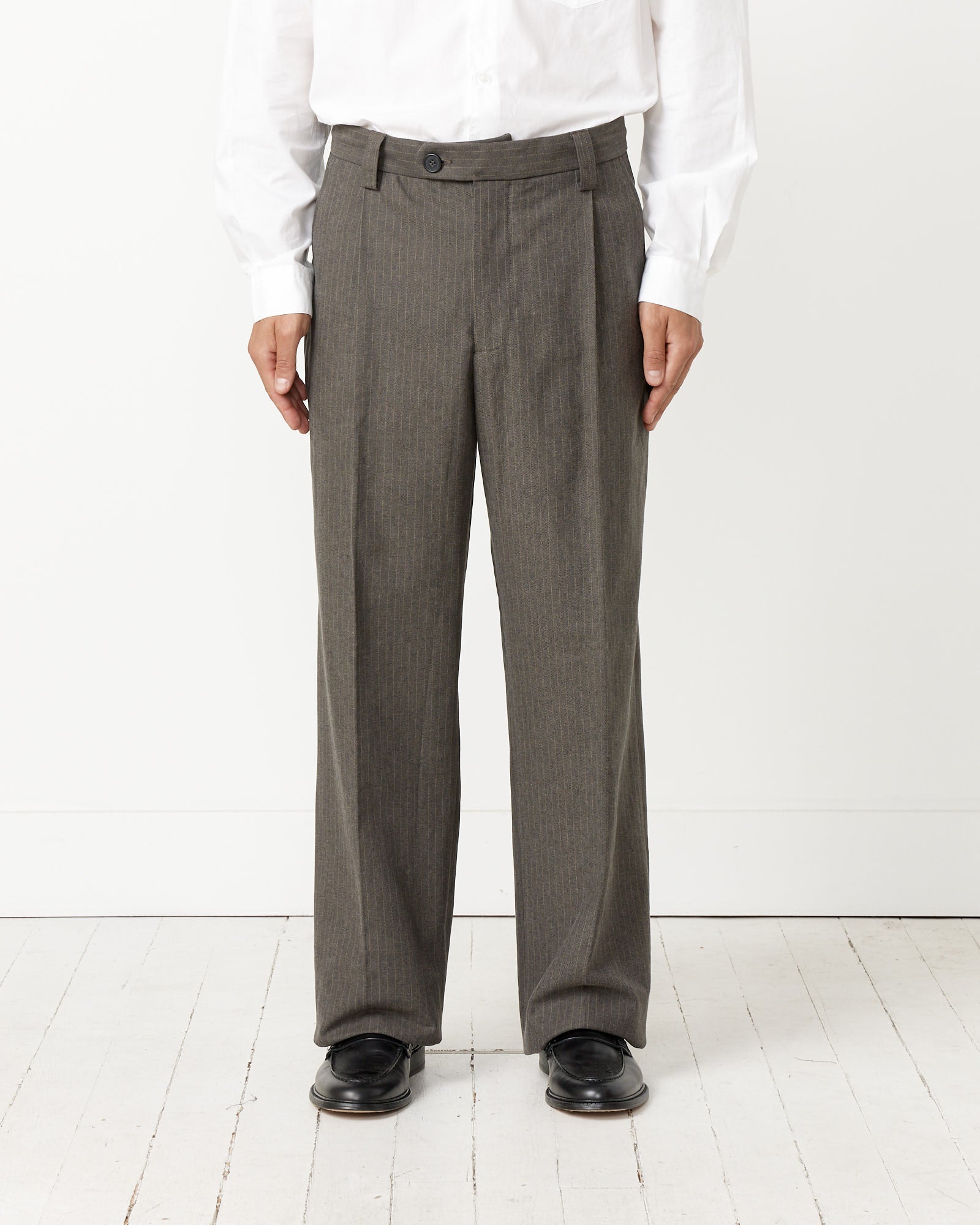 Service Stripe Trouser