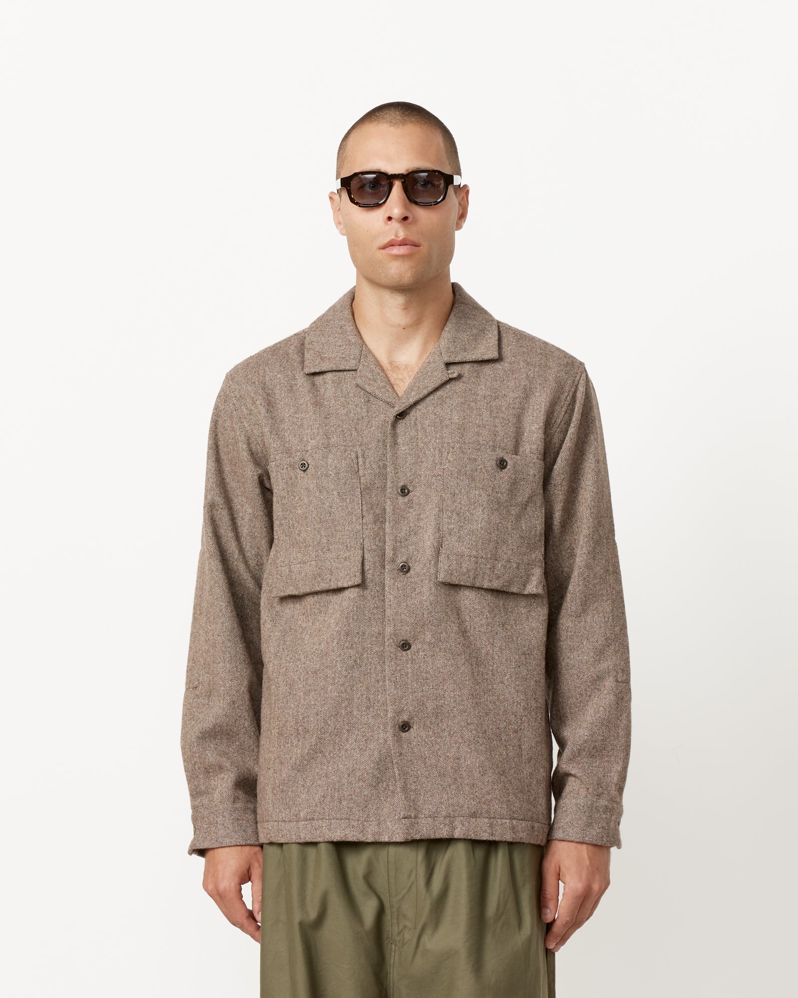 Recycled Wool Field Shirt