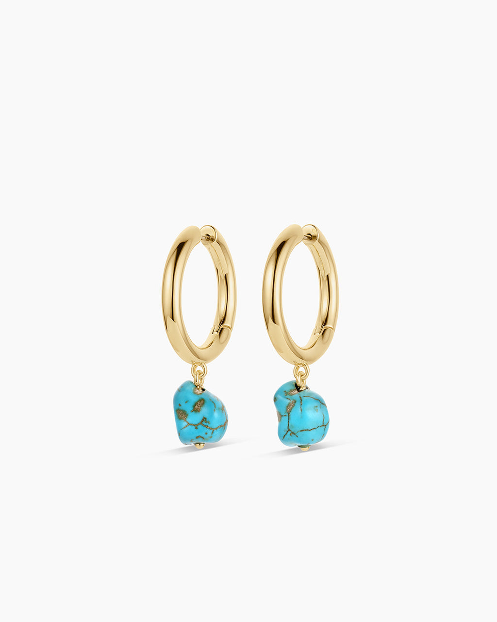 Turquoise Cove Hoops