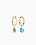 Turquoise Cove Hoops