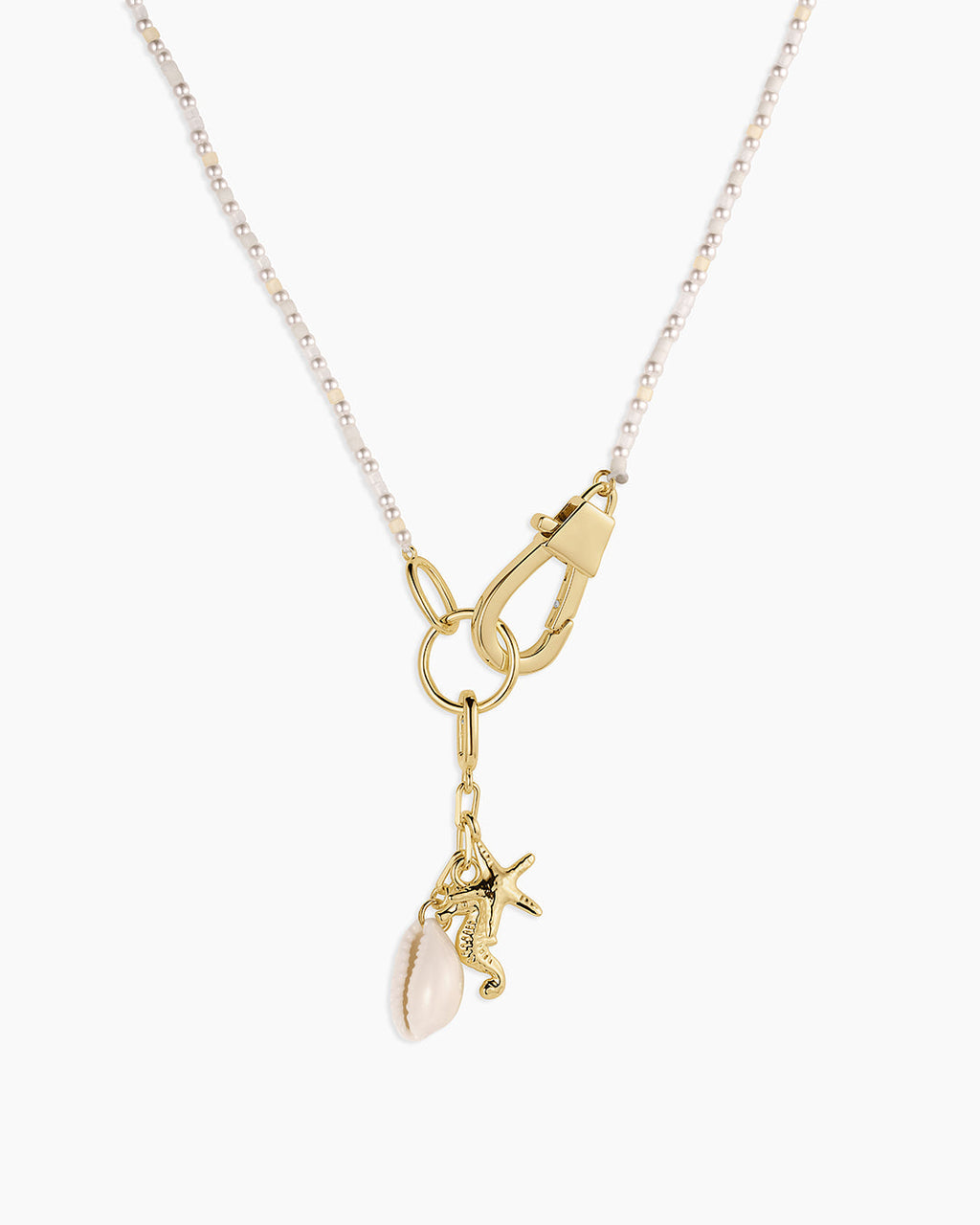 Ocean Cluster Charm Necklace
