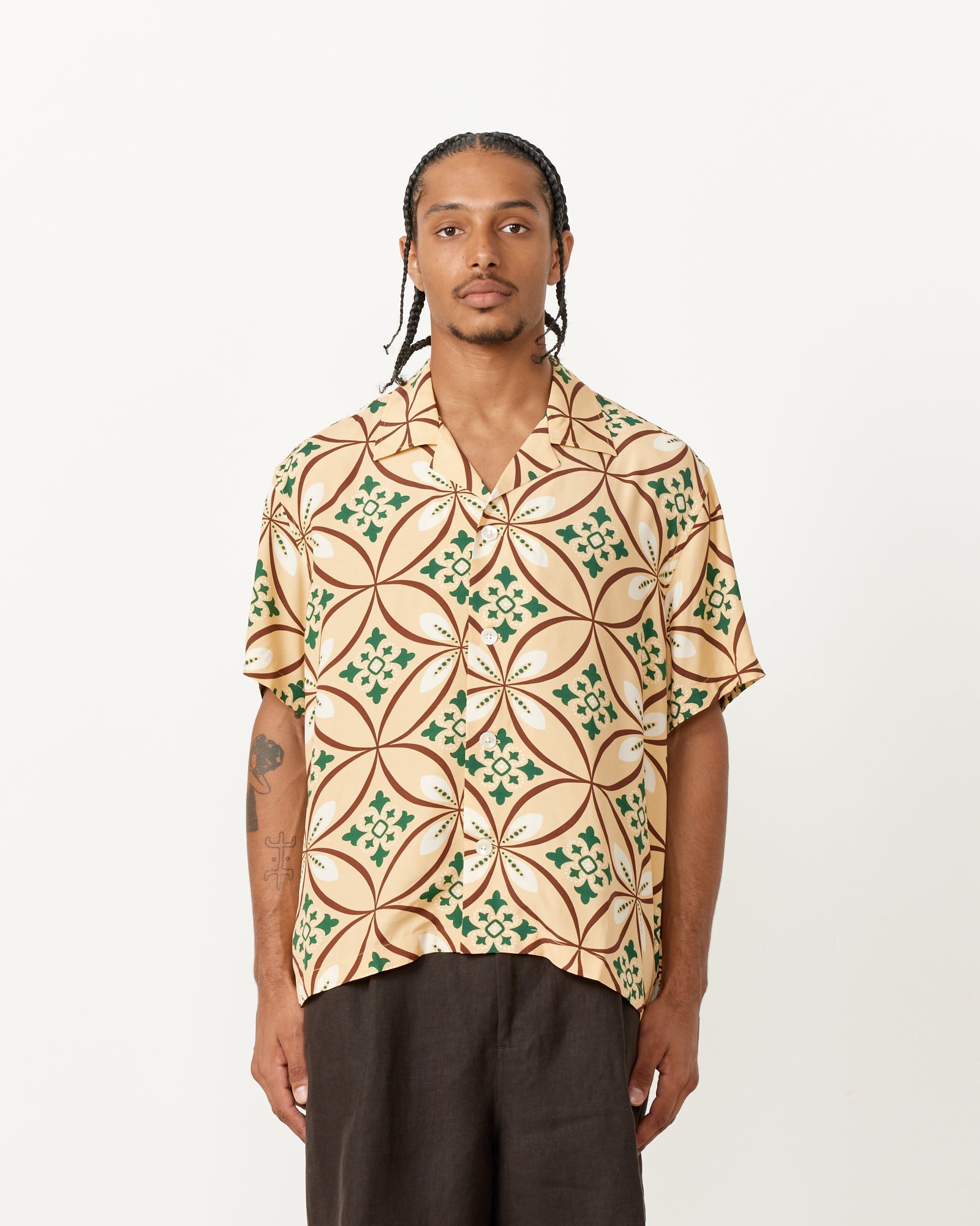 Greer Shirt in Yellow Multi