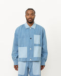 Bodhi Hand Woven Jacket in Indigo