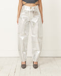 Foil Denim Stary Pant in Bright White