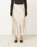 Luster Bias Skirt