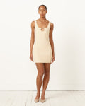 La Mini Robe Sierra Dress in Light Ivory