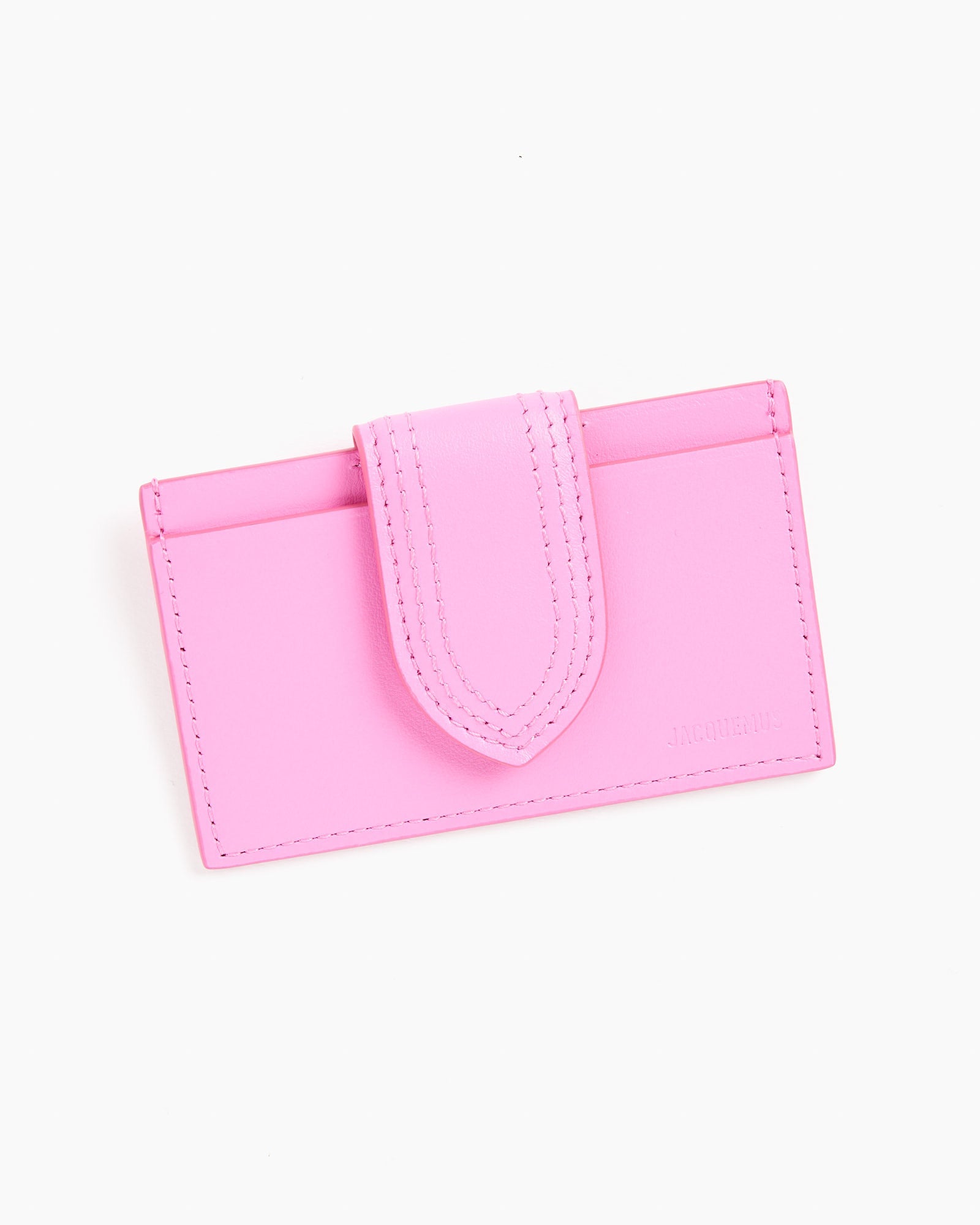 Le Porte-Carte Bambino Card Holder in Neon Pink